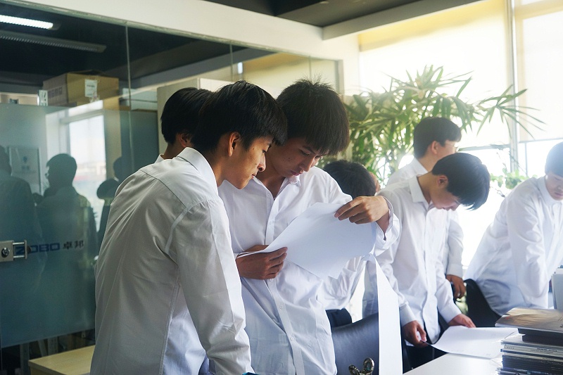 7校企合作 走進職場 協同育人丨歡迎北京市經貿高級技術學校師生來ZOBO蜜桃AV无码在线观看參觀學習