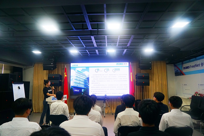 11校企合作 走進職場 協同育人丨歡迎北京市經貿高級技術學校師生來北京高校職場體驗基地——ZOBO蜜桃AV无码在线观看參觀學習